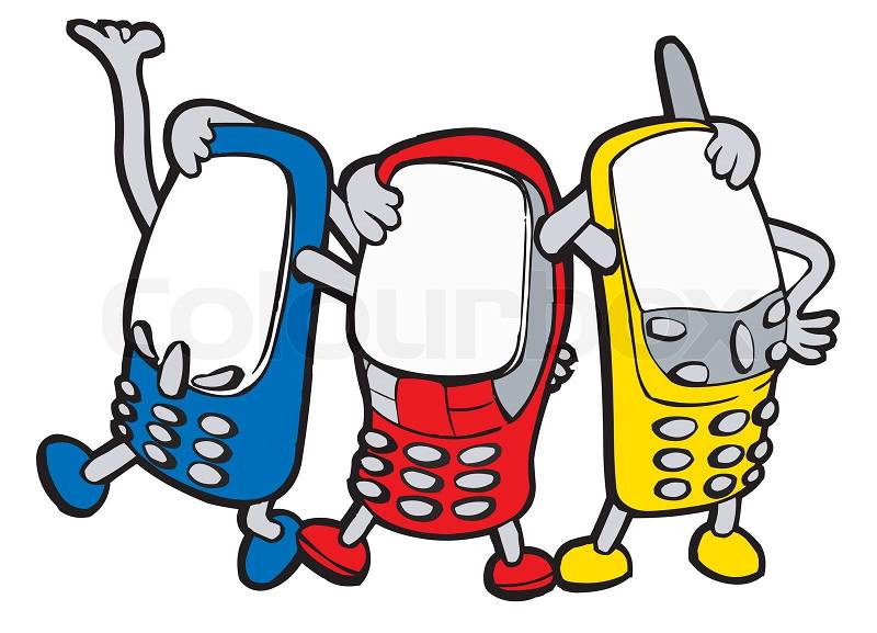 animated clipart mobile phone - photo #21