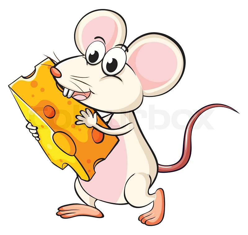 clipart mouse eating cheese - photo #5